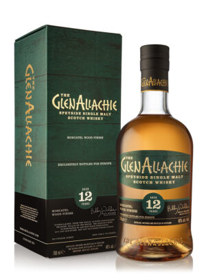 GlenAllachie 12 years old Moscatel Wood Finish Virgin Oak Series Speyside Single Malt Scotch Whisky 700ml