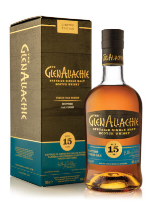 GlenAllachie 15 years old Scottish Oak Finish Virgin Oak Series Speyside Single Malt Scotch Whisky 700ml