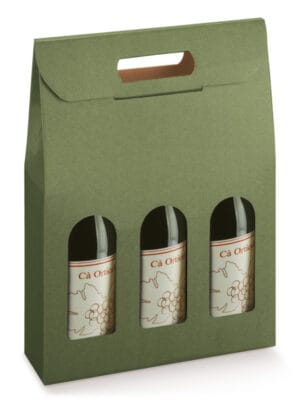 Τσάντα δώρου 3 φιαλών Linea Verde