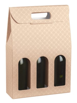 Τσάντα δώρου 3 φιαλών Matelasse Nudo